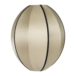 Abat-jour Indochina Classic Oval S, Kit-black