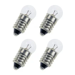 Ampoule December, transparent, 5w, 4-pack e10, 3w