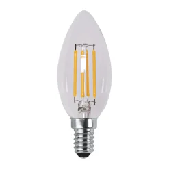 Ampoule dimmable Lit E14 250lm filament, Clair, 2100K