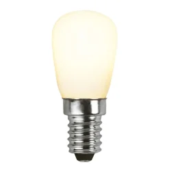Ampoule E14 ST26 LED opaque intensité réglable en 3 seuils, Opal-blanc chaud