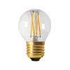 Ampoule Elect LED filament E27, Transparent