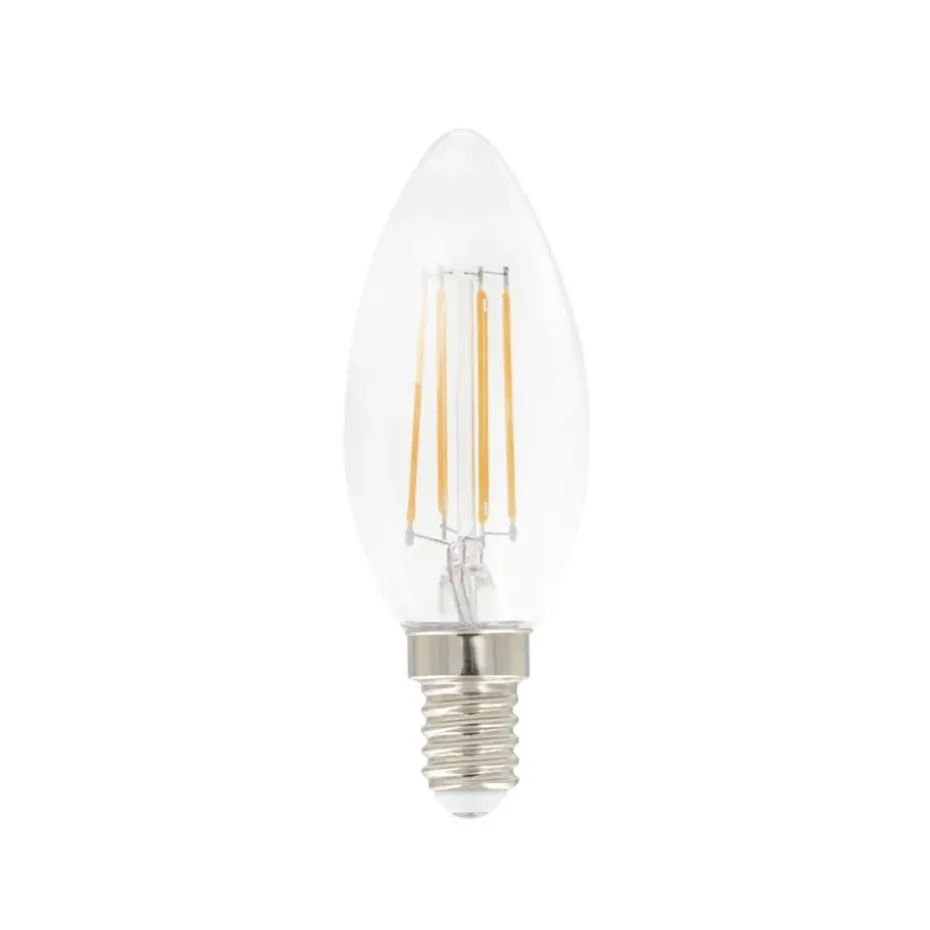 Ampoule LED à filament Airam pour bougie à couronne lumineuse, clair, avec mémoire e14, 5w
