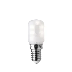 Ampoule LED T22 E14, opale, 2,5 W