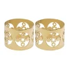 Anima Gemella anneaux de serviette - lot de 2, Laiton