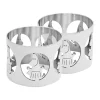 Anneaux de serviette Hilke X Mumin Moominmamma lot de 2, Laiton nickelé
