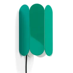 Applique murale Arcs wall switch, Sea green