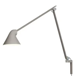 Applique murale NJP bras long, Gris clair