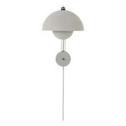 Applique VP8 Flowerpot, Matt light grey