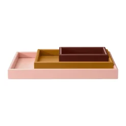 Arrange set de plateaux 3 pièces, Masala-amber-ruby