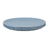 Assiette Club thermoplastique biocirculaire Ø26 cm, 4 pièces, Nature flower blue