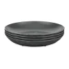 Assiette creuse Club thermoplastique biocirculaire Ø22 cm, 4 pièces, Nature ash grey