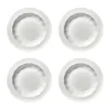 Assiette creuse Silhouette M Ø23,7 cm lot de 4, Blanc