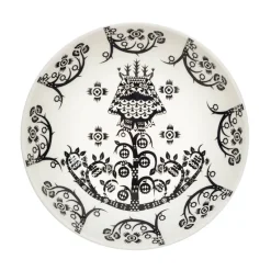 Assiette creuse Taika 20 cm, motif noir