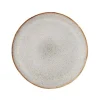 Assiette à dessert Sandrine Ø22 cm, gris clair