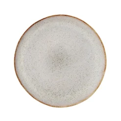 Assiette à dessert Sandrine Ø22 cm, gris clair