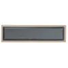 Assiette Fumiko 11,5 x 43cm, Beige-noir