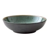 Assiette à pâtes Bitz Ø20 cm noir, Noir-vert