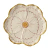 Assiette Rice Flower Ø19,5 cm, Yellow border