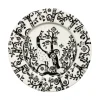 Assiette Taika 22 cm, noir