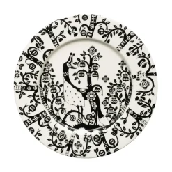 Assiette Taika 22 cm, noir