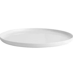 Assiette Toulouse angles droits Ø 28cm, Blanc