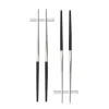 Baguette Focus de Luxe 4+2, acier inoxydable