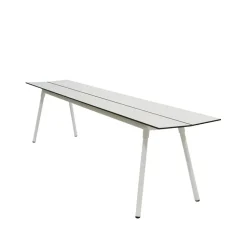 Banc Ella, blanc, 90cm
