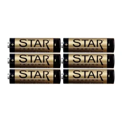 Batterie Star Trading, lot de 6, AA