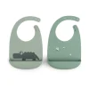 Bavoir Croco, lot de 2, Vert