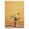 Blomst 02 poster Ocre, 50 x 70 cm