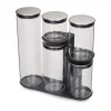Bocal de rangement Podium 32,6 cm, Acier