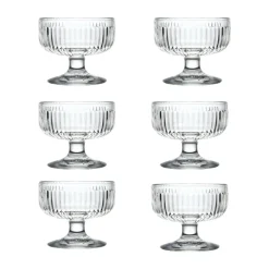 Bol à dessert Tahiti 23 cl, lot de 6, Transparent