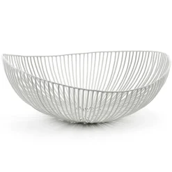 Bol oval Meo, Blanc