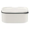 Boîte à déjeuner To Go & To Stay porcelaine S 10x13 cm, Blanc