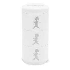 Boîte Solstickan en trois partie Ø8,5 cm, Blanc