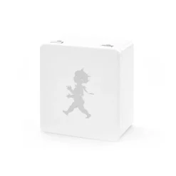 Boîte à thé avec compartiments Solstickan 13,6x15,6 cm, Blanc