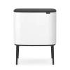 Bo Touch Bin 3 x 11 L, Blanc