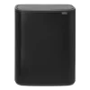 Bo Touch Bin 2x30 L, Noir mat