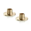 Bougeoir ester & erik mat Lot de 2, Or