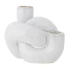 Bougeoir Haydn knot, Blanc