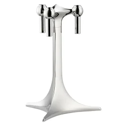 Bougeoir STOFF Nagel, Krom