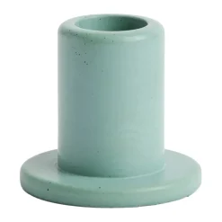 Bougeoir Tube béton 5,5 cm, Emerald green