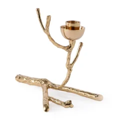 Bougeoir Twiggy XS 14 cm, Or