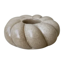 Bougeoir Twine Ø 14 cm, Beige