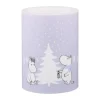 Bougie bloc LED Moomin 10 cm, Snowfall