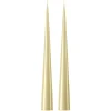 Bougie cônique ester & erik 37 cm Lot de 2 lacquées, Buttermilk 17-0
