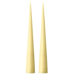 Bougie cônique ester & erik 37 cm Lot de 2 mat, Buttermilk 17