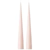 Bougie cônique ester & erik 37 cm Lot de 2 mat, Rosewater 51