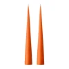 Bougie cônique ester & erik 37 cm Lot de 2 mat, Mild orange 16