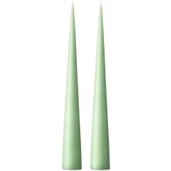 Bougie cônique ester & erik 37 cm Lot de 2 mat, Eucalyptus 66